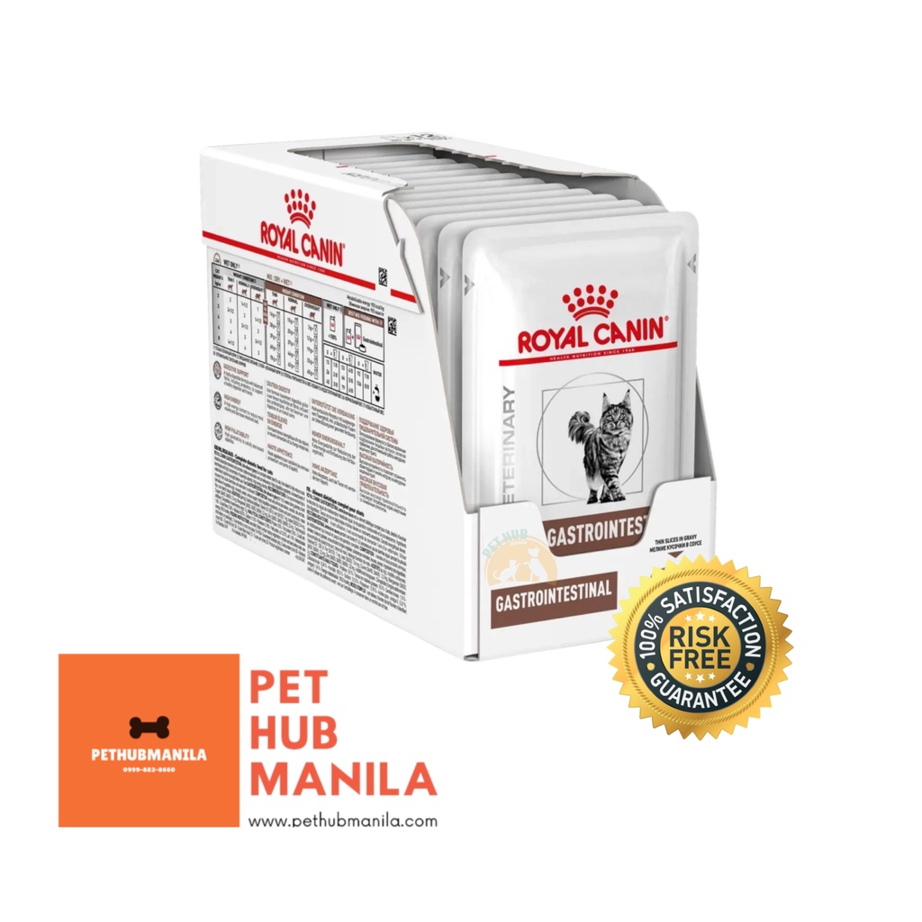 Royal Canin Gastrointestinal Wet Cat Food 85g (12 Pouches) Shopee