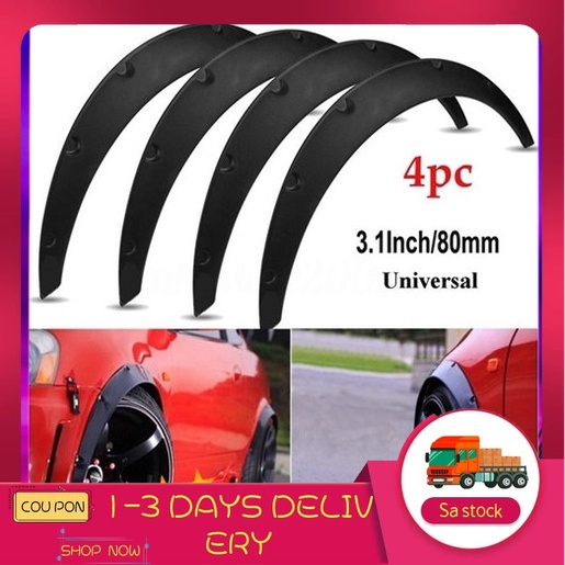Universal Fender Flare mud guard auto protection Multicab flexible off