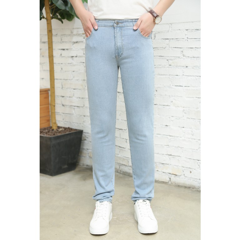 ZX Men Denim Long Pants Casual Male Man Long Jeans white jeans for men ...