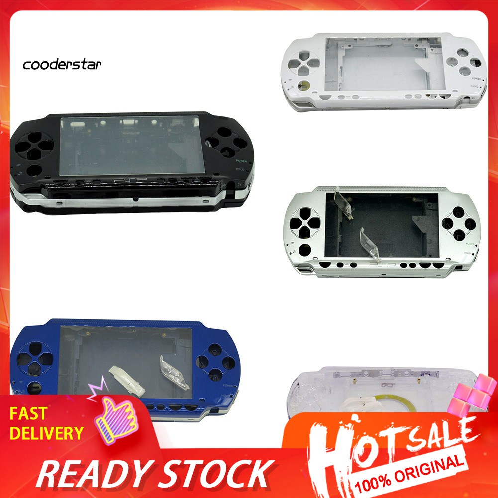 RXSC Full Housing Shell Case Cover Faceplate Repair Parts for PSP 2000 ...