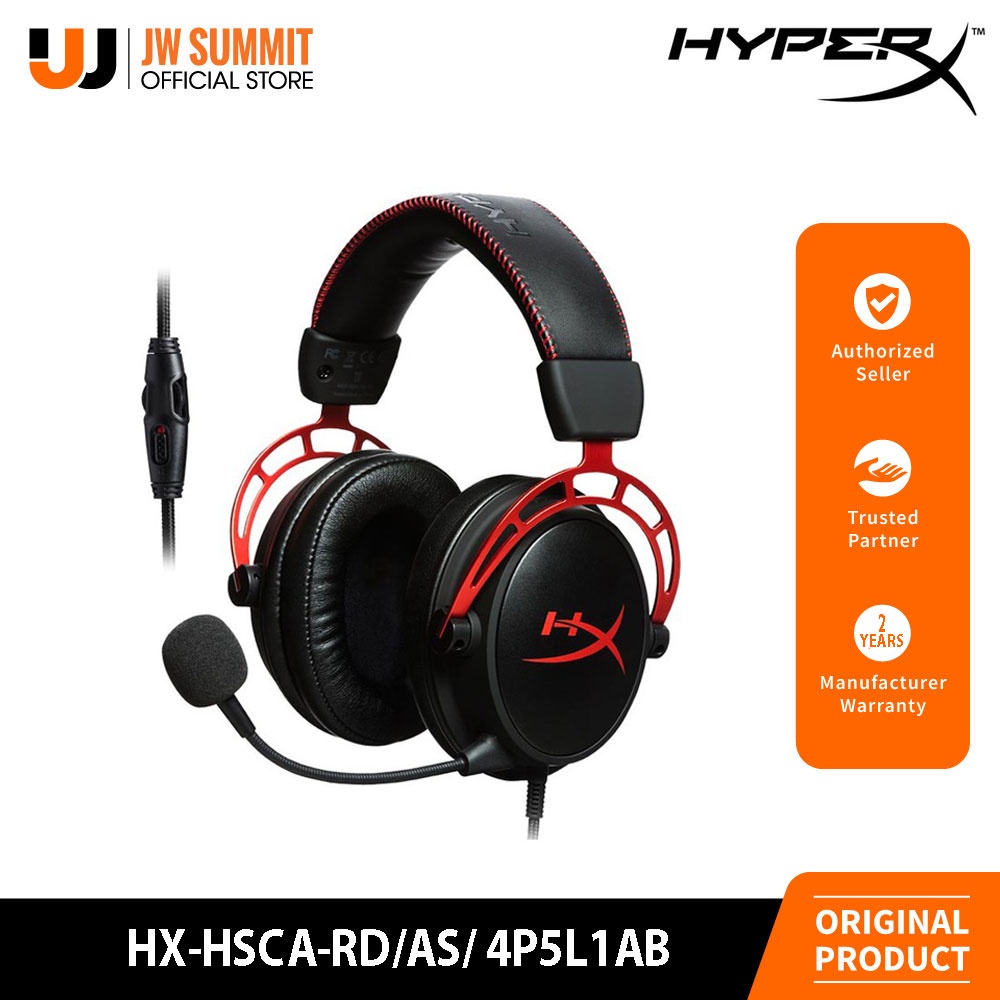 HyperX Cloud Alpha Pro Gaming Headset for PC, Xbox, One, PS4, Wii U (HX ...