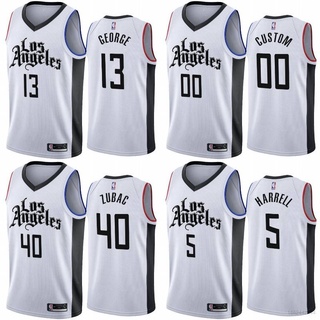 Los Angeles Clippers NBA Jersey – Polynesian White – Anehana