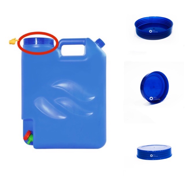 High Quality (AAA) 10pcs big cap BLUE cover for 2.5 or 5 gallon slim ...