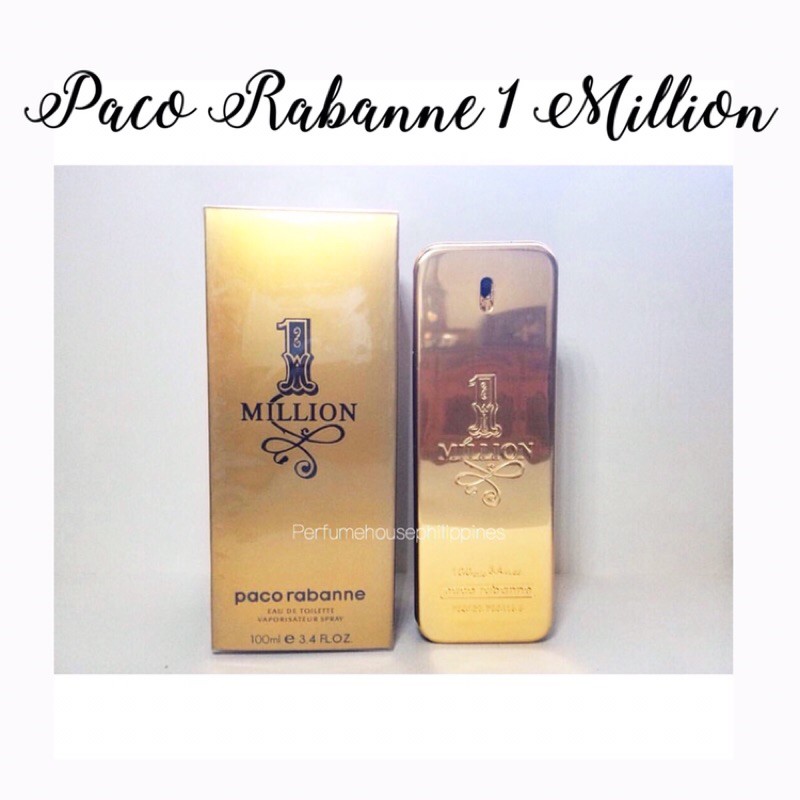 Paco Rabanne 1 Million EDT 100ml | Shopee Philippines