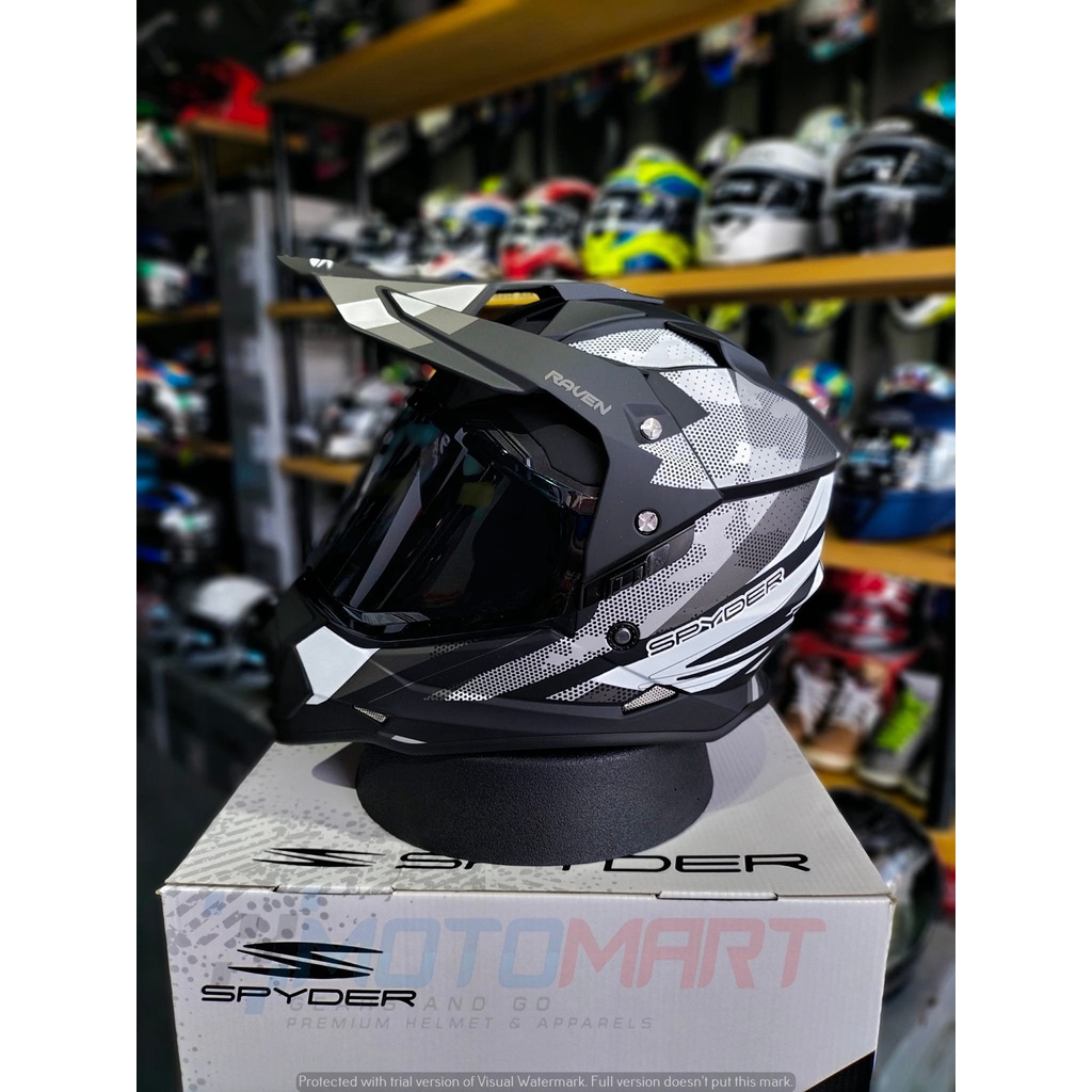 Spyder motard best sale helmet price