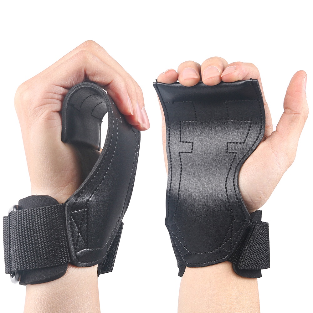 Weight Lifting Grip Pads Crossfit Bodybuilding Palm Protector Squat Gym Gloves Gym Equipment For Sports Training Shopee Philippines