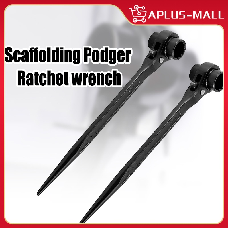 Scaffolding Podger Ratchet Wrench Ratchet Socket Wrench Point Tail ...