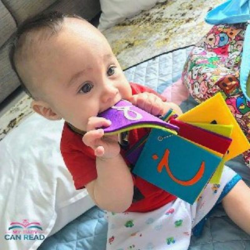 Flash Felt Alphabets Numbers Arabic For Kids Baby Infant Learning