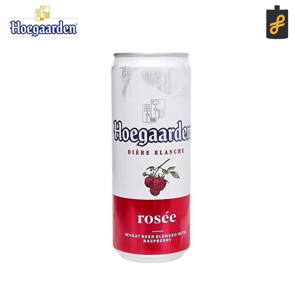 Hoegaarden Rosee Belgian Beer Cans 330mL Single Can | Shopee Philippines