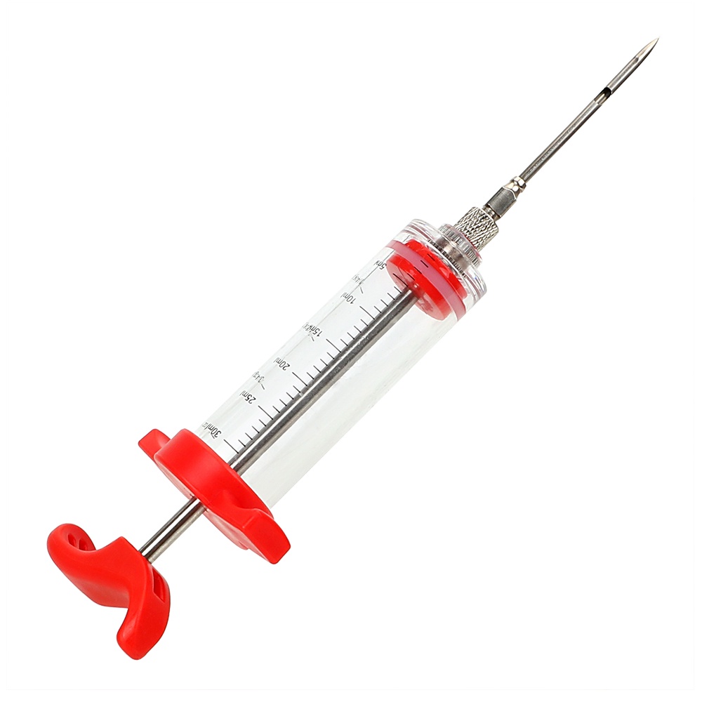 Poultry Turkey Chicken Flavor Syringe BBQ Meat Syringe Cooking Sauce