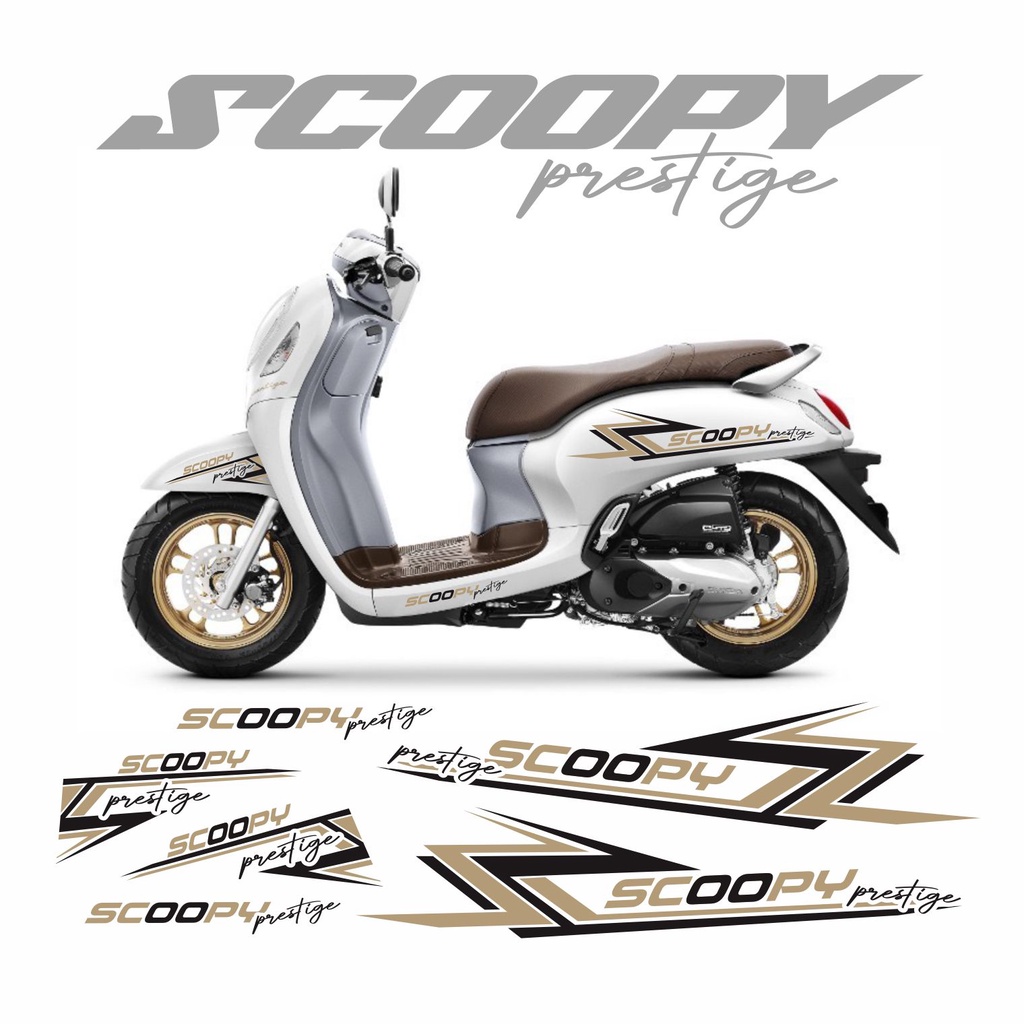 Scoopy PRESTIGE STRIPING 2021 2201 - VARIATION OF SCOOPY PRESTIGE 02 ...