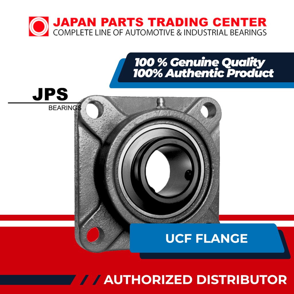 [COD] JPS Bearings UCF 205 Square Flange Shopee Philippines