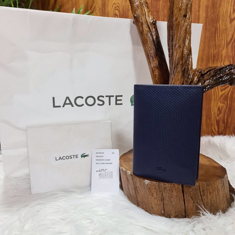 Lacoste passport best sale holder