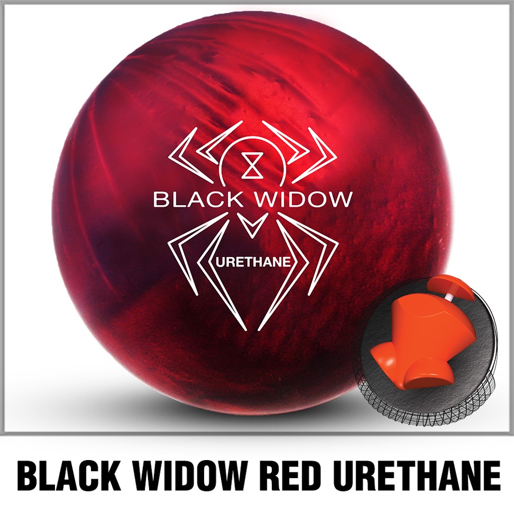 Hammer Black Widow Red Urethane Bowling Ball Shopee Philippines