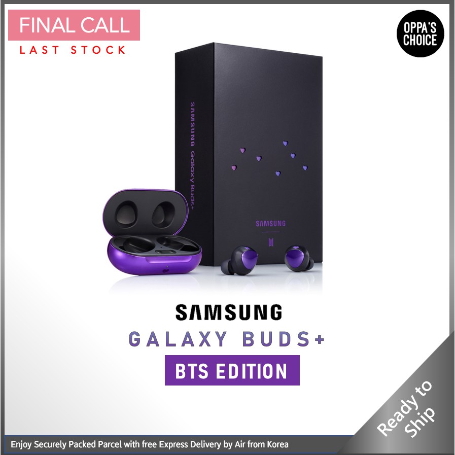 Samsung buds+ bts discount edition