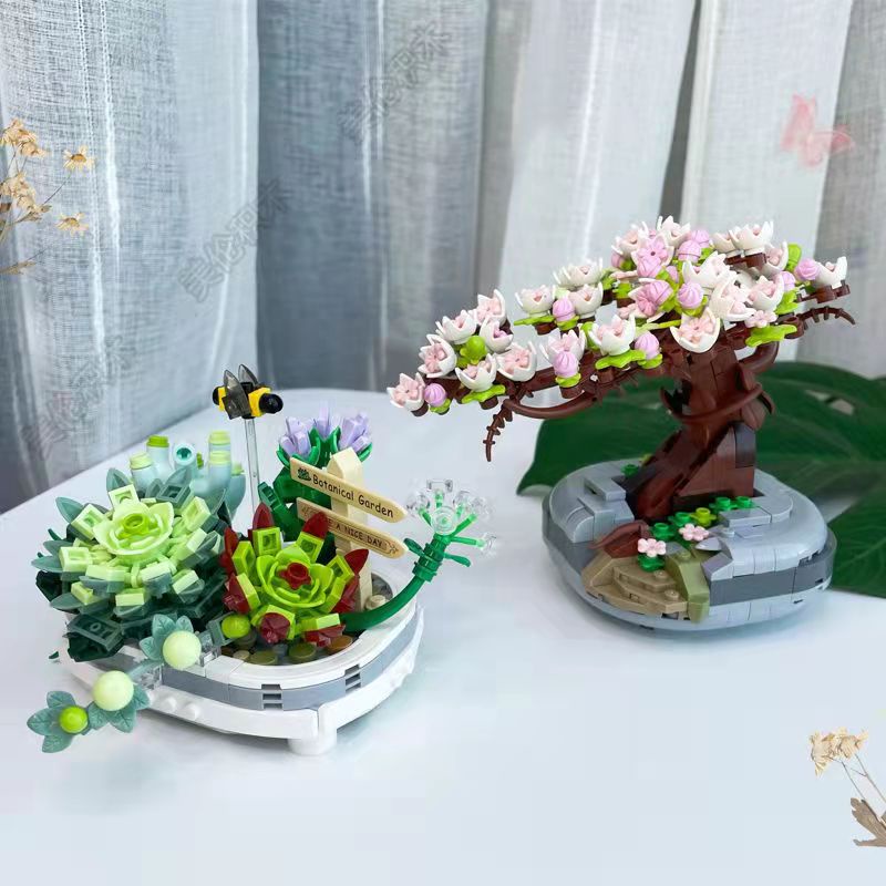 pokemon bonsai 1 KEEPPLEY Pokmon Bonsai Series Building Blocks