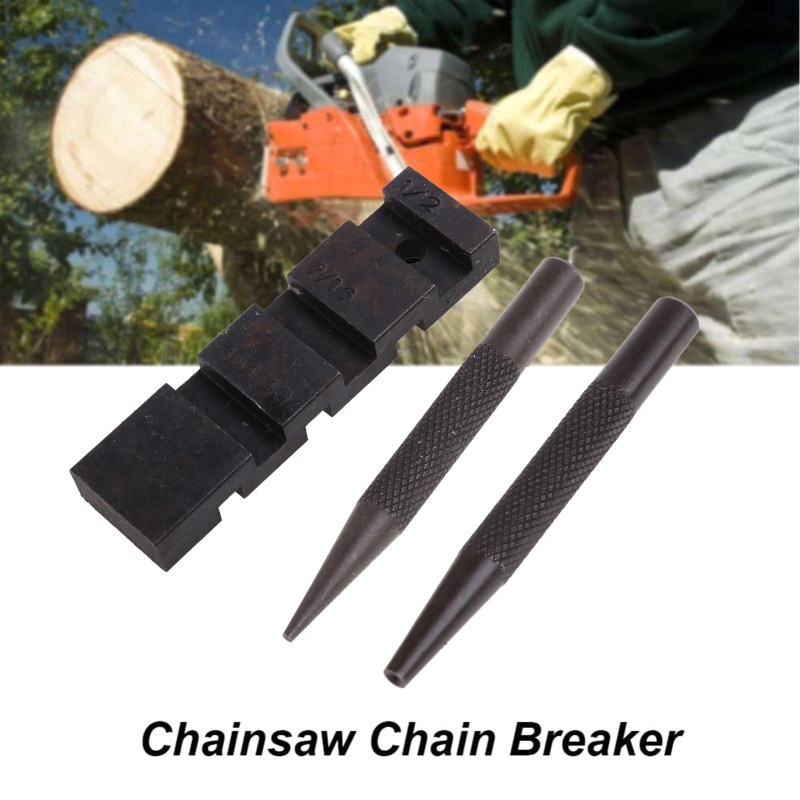 SELAN Chainsaw Pocket Chain Punch Breaker Joiner Tool Punch Breaker