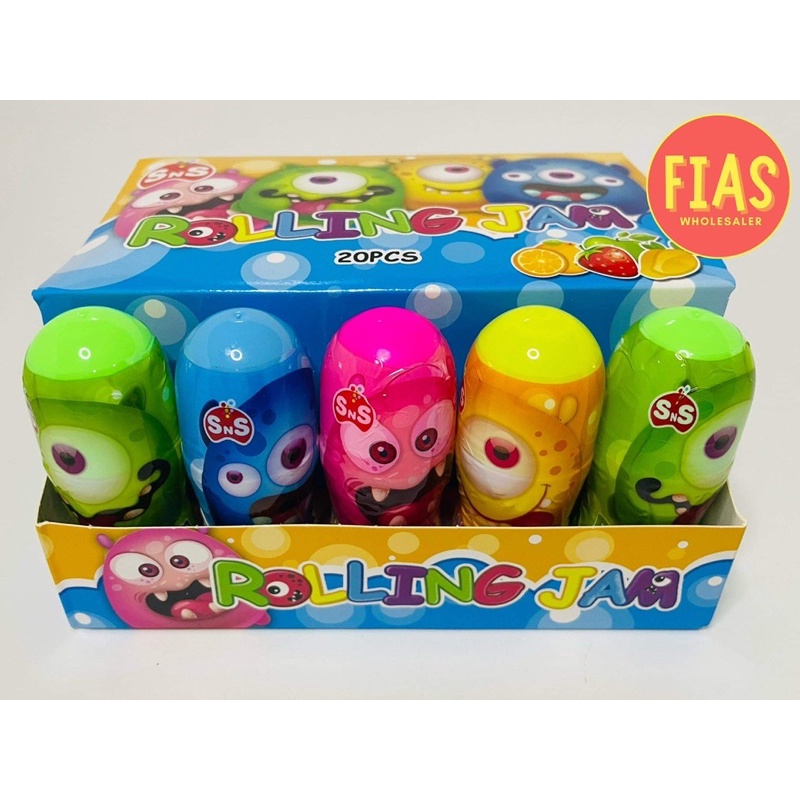 20 Pieces Rolling Jam Monster Candy / Lootbag Treats Shopee Philippines