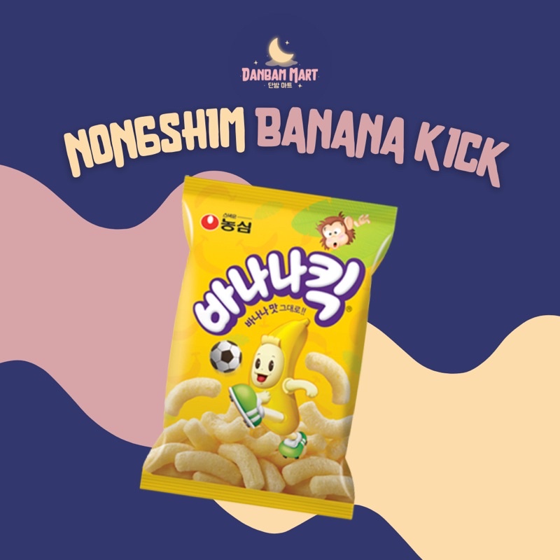 Nongshim Banana Kick BTS snack 75g Shopee Philippines