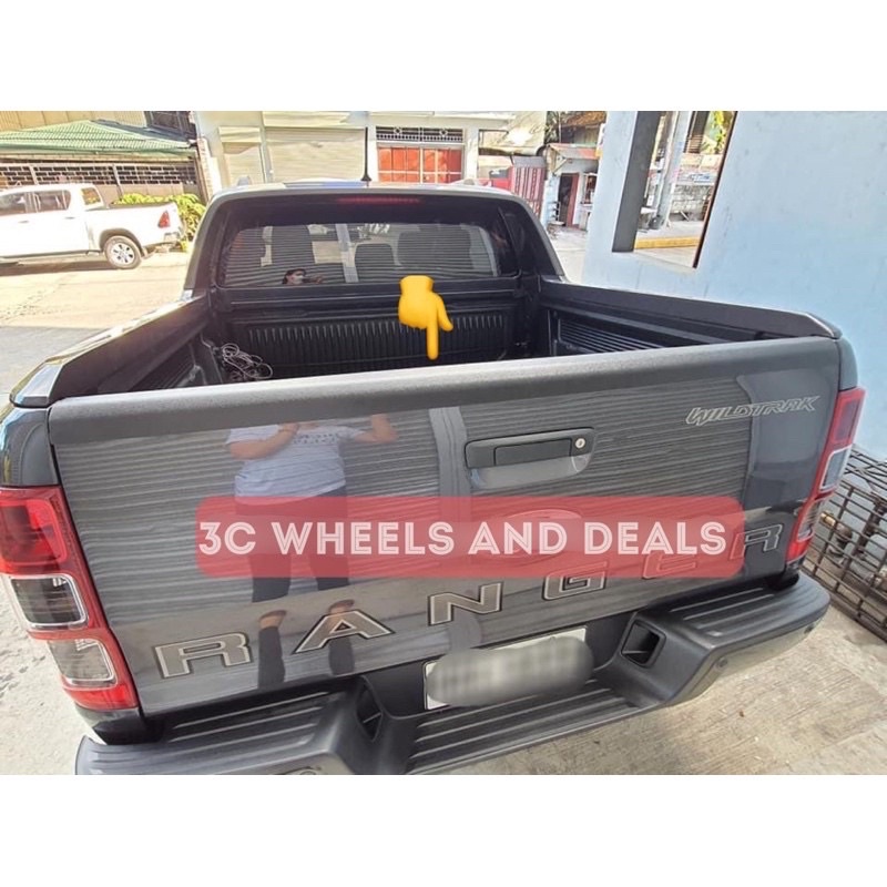 FORD RANGER RAIL GUARD 2012-2022 3PCS (COMPLETE SET) | Shopee Philippines