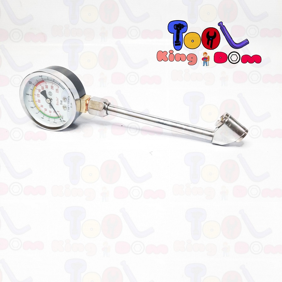 Tire Pressure Gauge Manometer Mini Dial Air Pressure Meter Tester ...