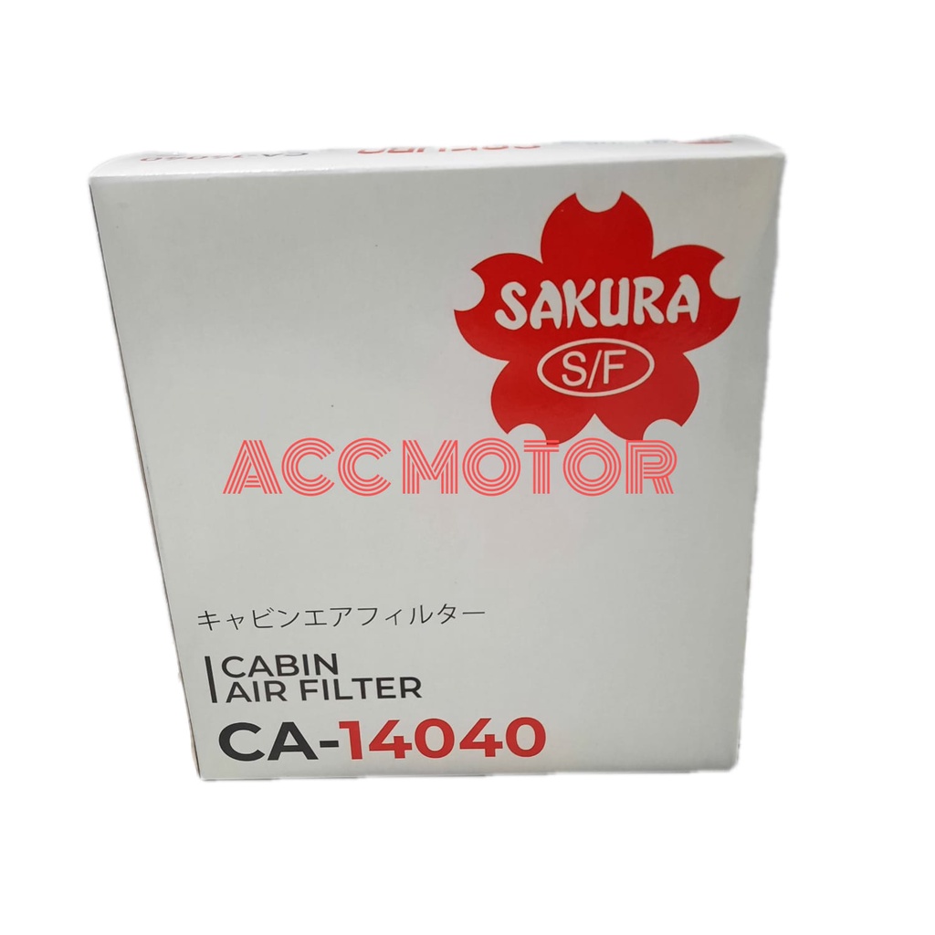 Suzuki SX4 X OVER AC CABIN FILTER NEO BALENO SAKURA CA14040