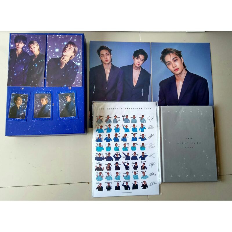 EXO SEASON GREETING 2019 KAI SET (BOX KEEPED) | Shopee Philippines