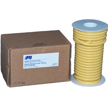Laboratory and Medical Rubber Tubing Hose, 1/4