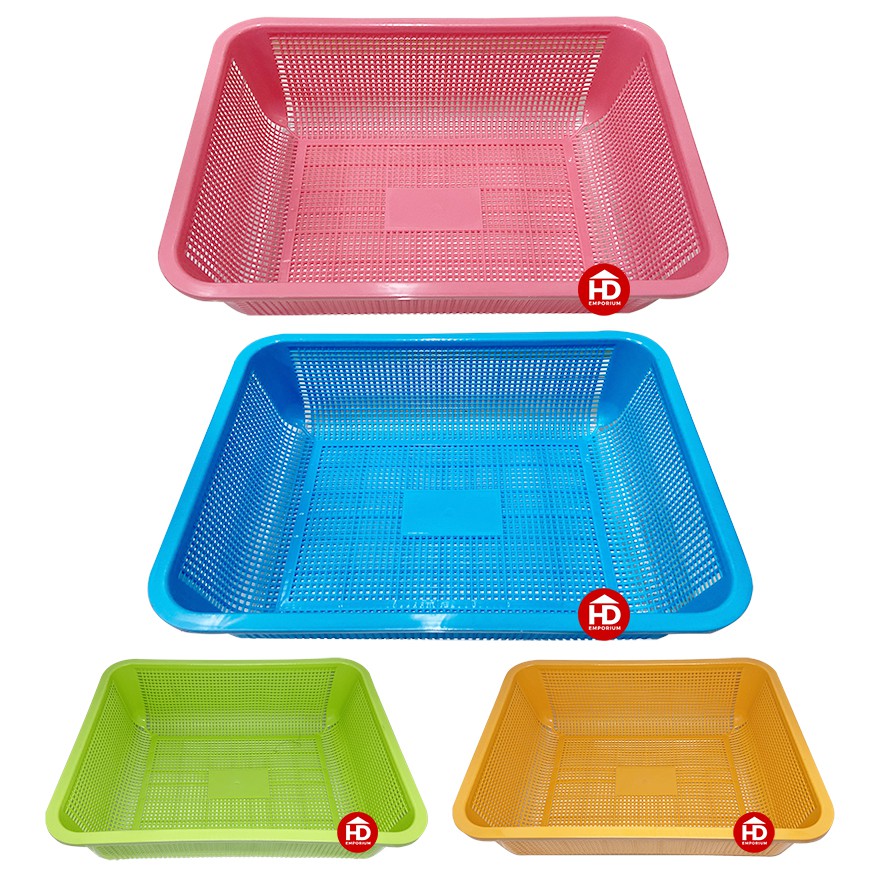 Plastic Basket / Mesh Tray BIG Heavy Duty utility tray 350 Shopee Philippines