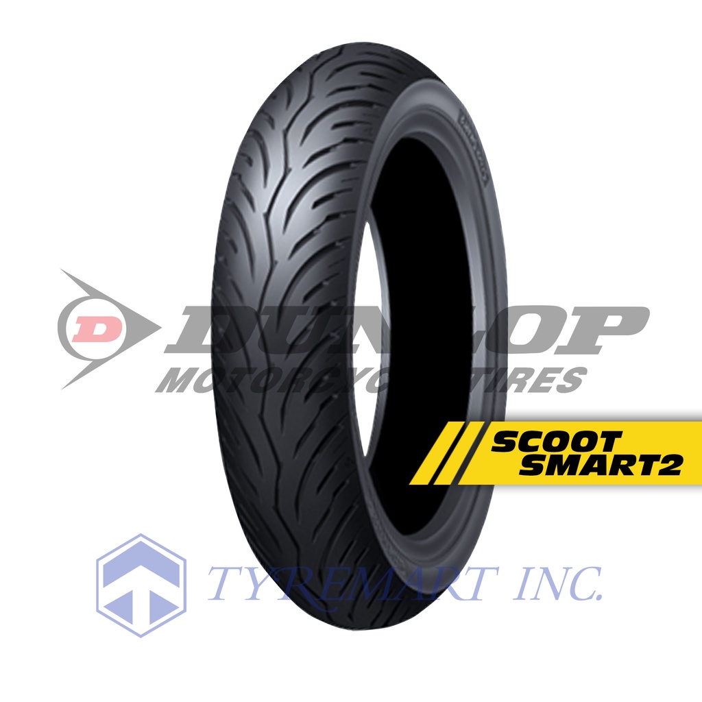 Dunlop SCOOTSMART 130/70 -13 (63P) Dunlop ScootSmart 2 Rear Tire Tubeless Scooter Motorcycle - View #6