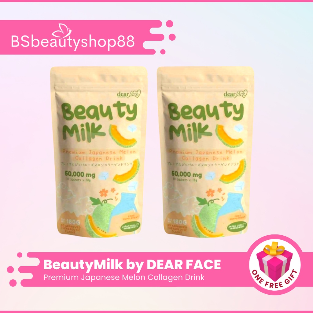 Dear Face Beauty Milk Collagen Drink Melona Shopee Philippines