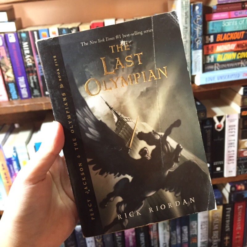 The Last Olympian By Rick Riordan PB | Shopee Philippines