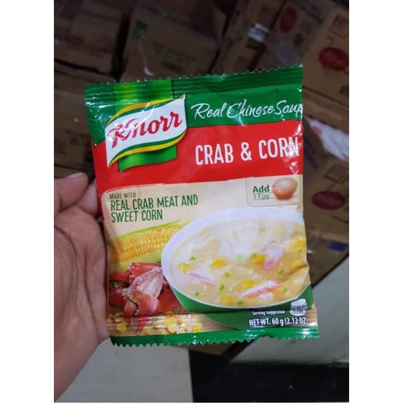 Crab and deals corn soup knorr