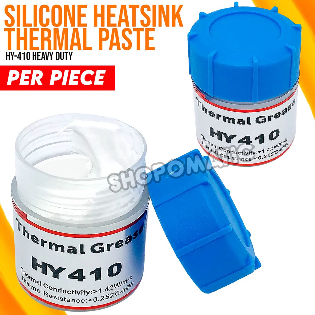 🟧 HY410 CPU Silicone Heatsink Thermal Paste Compound 15g 🟧 | Shopee ...