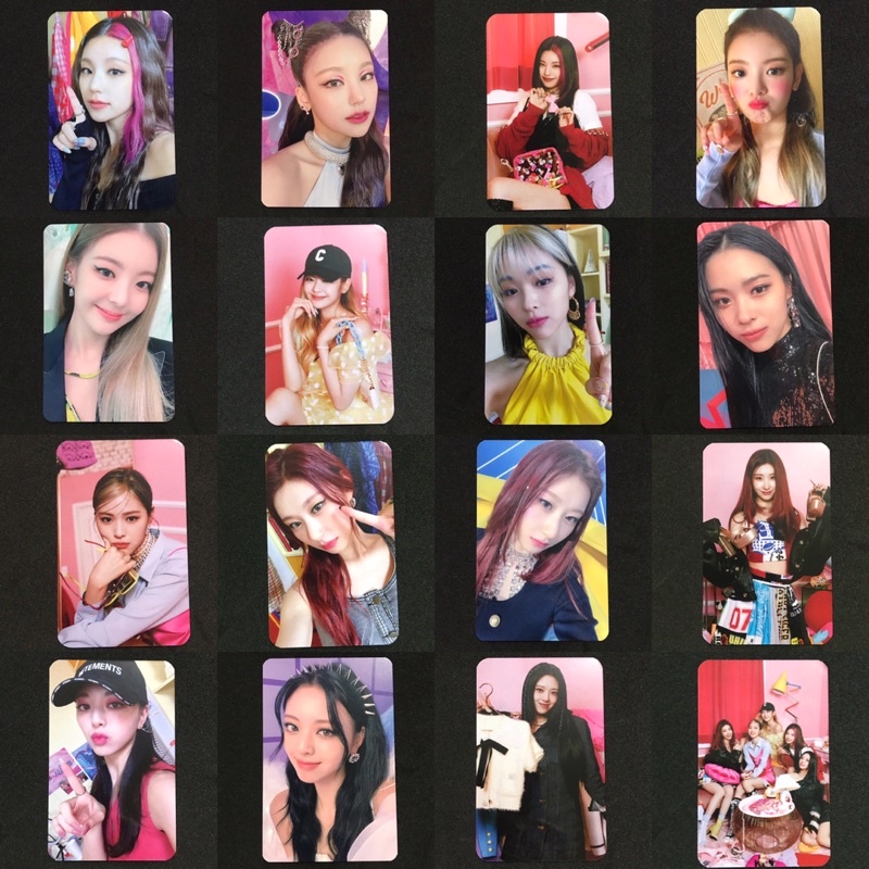 Itzy - Crazy In Love - Lia Ryujin Chaeryeong Yuna Mecimashop Photocard ...