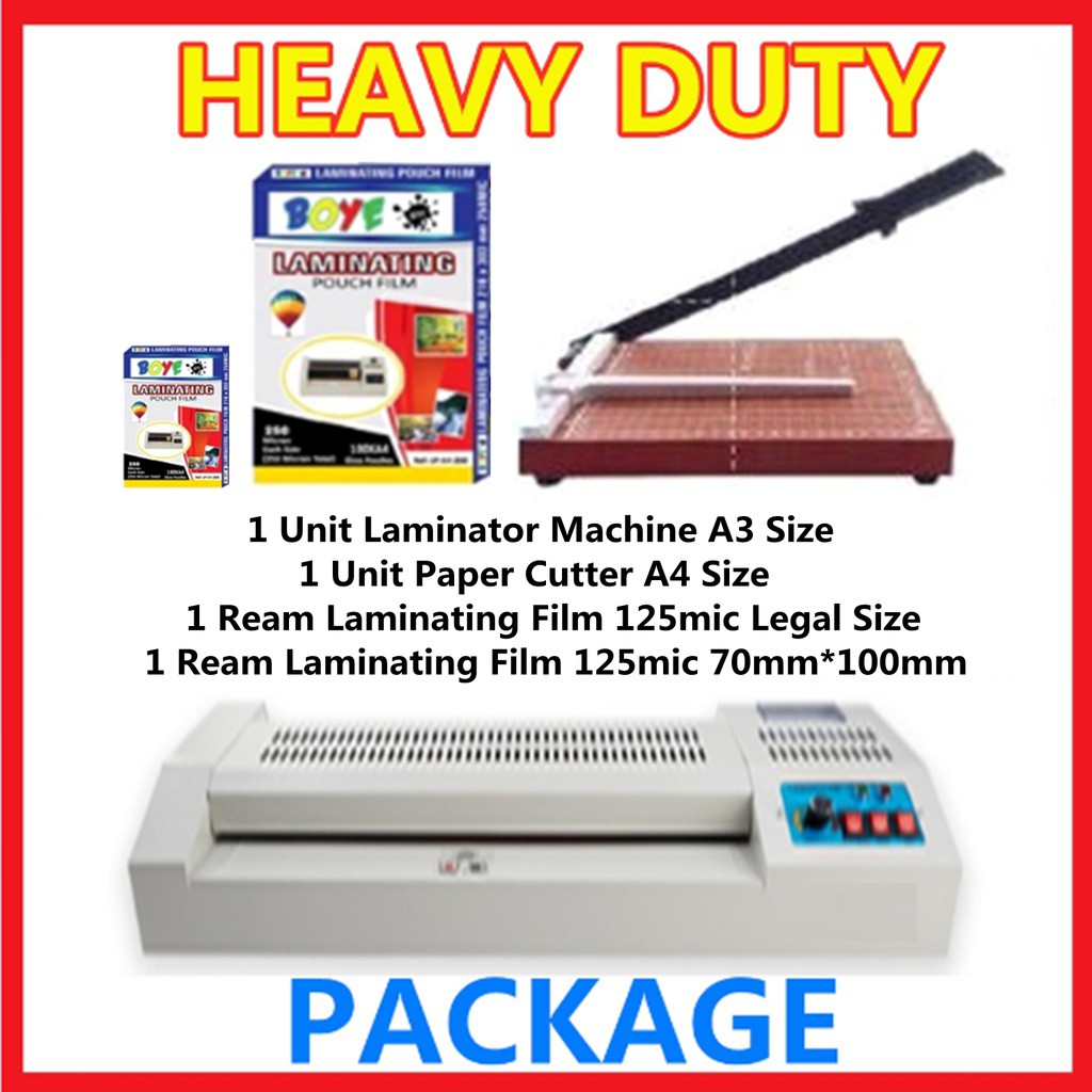 Laminator Machine Package Set Shopee Philippines