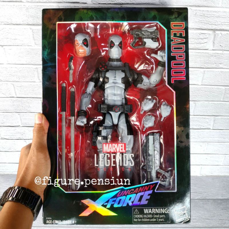 MARVEL LEGENDS DEADPOOL X FORCE SERIES 12 inch ORIGINAL HASBRO XMEN ...
