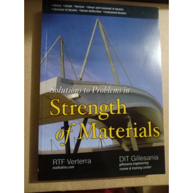 STRENGTH OF MATERIALS BY DIT GILLESANIA Shopee Philippines
