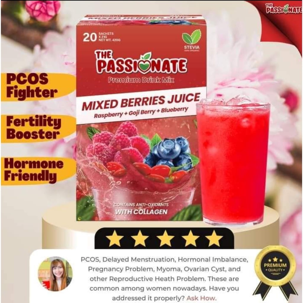 The Passionate Mixed Berries For Fertility, Pregnancy and