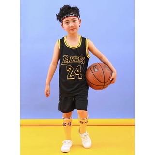 #24 Kobe Bryant Kids Basketball Sport Suit Boys Clothes Set Chidren  Basketball Jersey + Short Pant Set - AliExpress