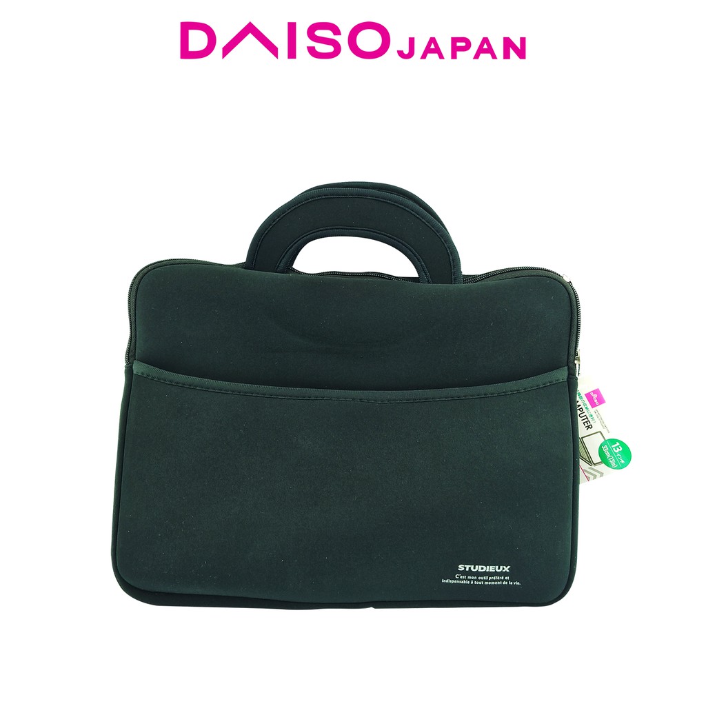 Daiso Black Laptop Bag 13 inches Shopee Philippines