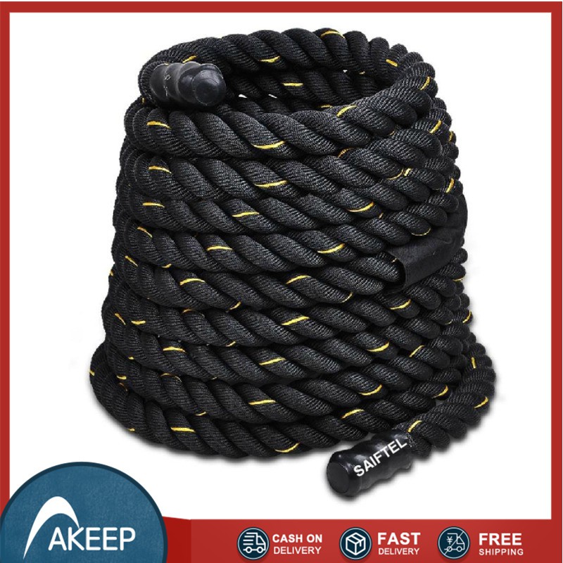 25MM*9M Fitness Heavy Undulation Battle Rope Home Workout Strength