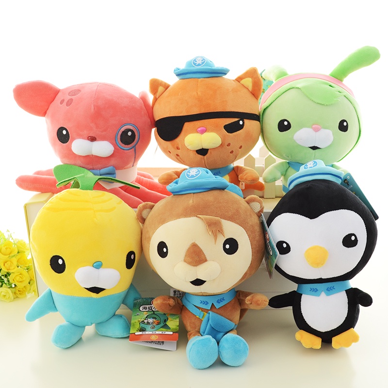 Plush doll 19/30/46cm Octonauts Stuffed Plush Animal Toys Barnacles ...