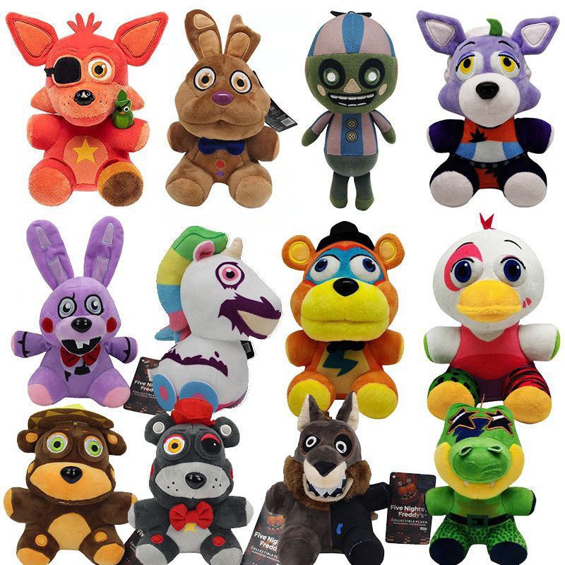 Five Night At Freddy Doll FNAF Doll Funtime Foxy Doll Nightmare Freddy ...