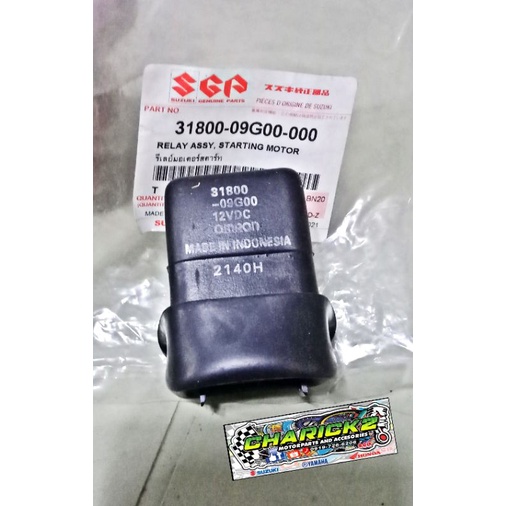 GENUINE STARTER RELAY FOR SMASH 110 115/RAIDER J 110 (31800-09G00/09G20 ...