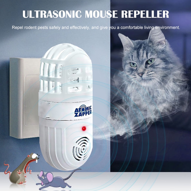 Effective Atomic Zapper Mosquito Killer New Ultrasonic Insect Repellent ...