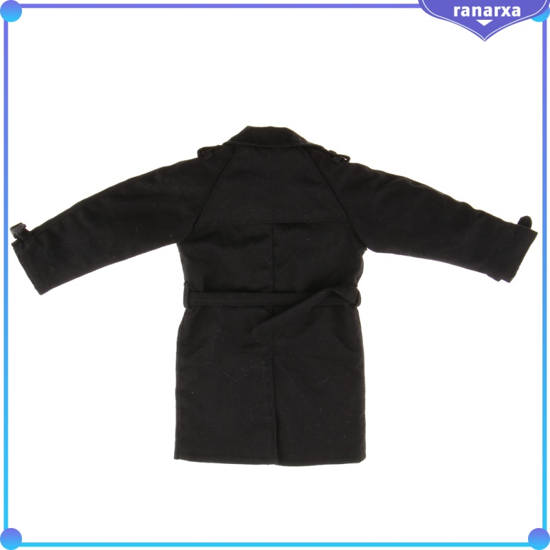 Manteau Trench Coat 1/6 Pour Figurine Homme - Vêtement Poupée Action Figure, Neuf