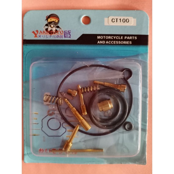 CARBURETOR REPAIR KIT CT100/BAJAJ Shopee Philippines
