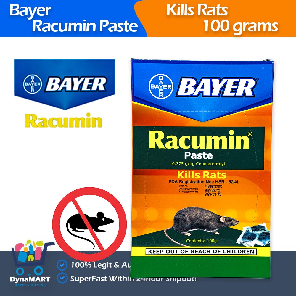 Bayer Racumin Paste 100 grams (Free Gift) Shopee Philippines