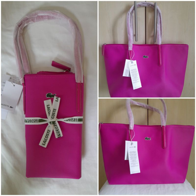 Lacoste Tote Bag (Hongkong) Shopee Philippines